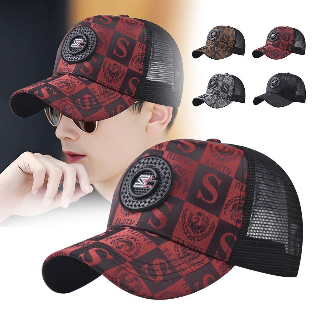 

Trendy Embroidery S Sun Visor Hats Breathable Sunshade Peaked Caps Spring Summer Autumn сірий