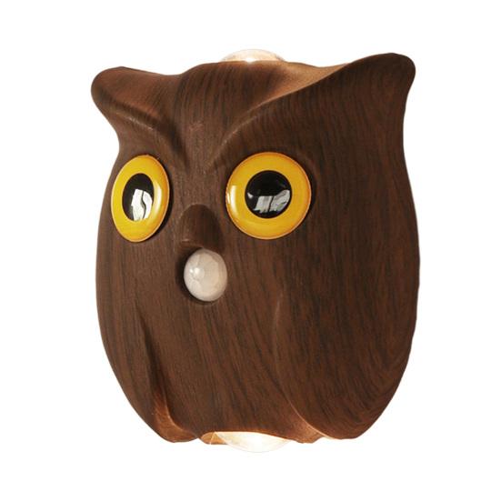 Owl Wall Lamp Rechargeable Motion Sensor Light with Dual-Glow Up And Down Soft Lighting Magnetic No-Drill