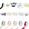 Decorative Ribbon 25mmX20Yard Sheer Organza Ribbon for Art Craft Bouquet Gift Wrapping Bowknot Making Hair Accessories