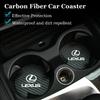2 Pièces Porte-gobelets de Voiture Tapis de Tasse à Eau Imperméables Tapis d'Emplacement Pour RX330 IS250 Ct200h ES300h RX350 IS300h NX300h RX400h ES350 GS300