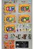 Plants vs. Zombies Egyptian Zombie Doctor and Triple Pea Pod Shooter Card Game Toy Set