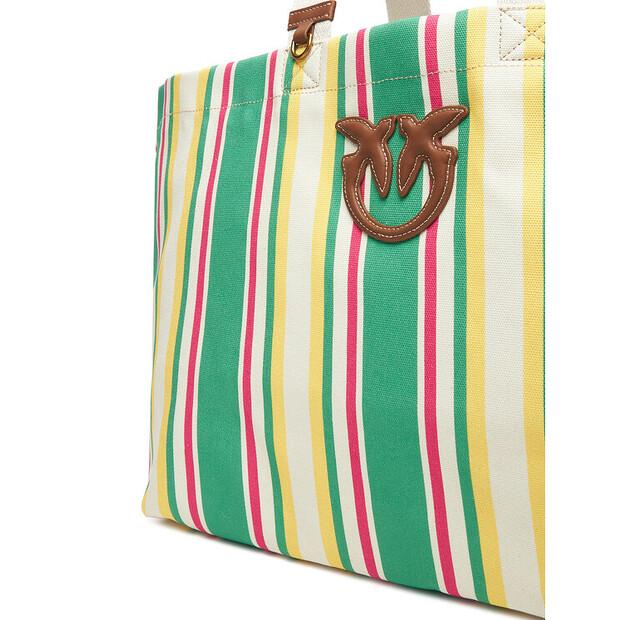 Сумочка PINKO Shopping Bag Extra PE 25 PLTT 104754 A2G5 зелёный