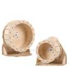 High Quality DIY Wooden Running Wheel Removable Silent Exercise Wheel Exercise Toy for Hamster