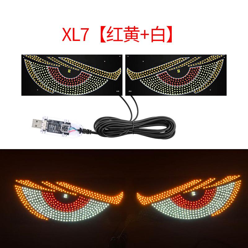 USB Светодиодная подсветка для салона автомобиля Наклейка на автомобиль One Size