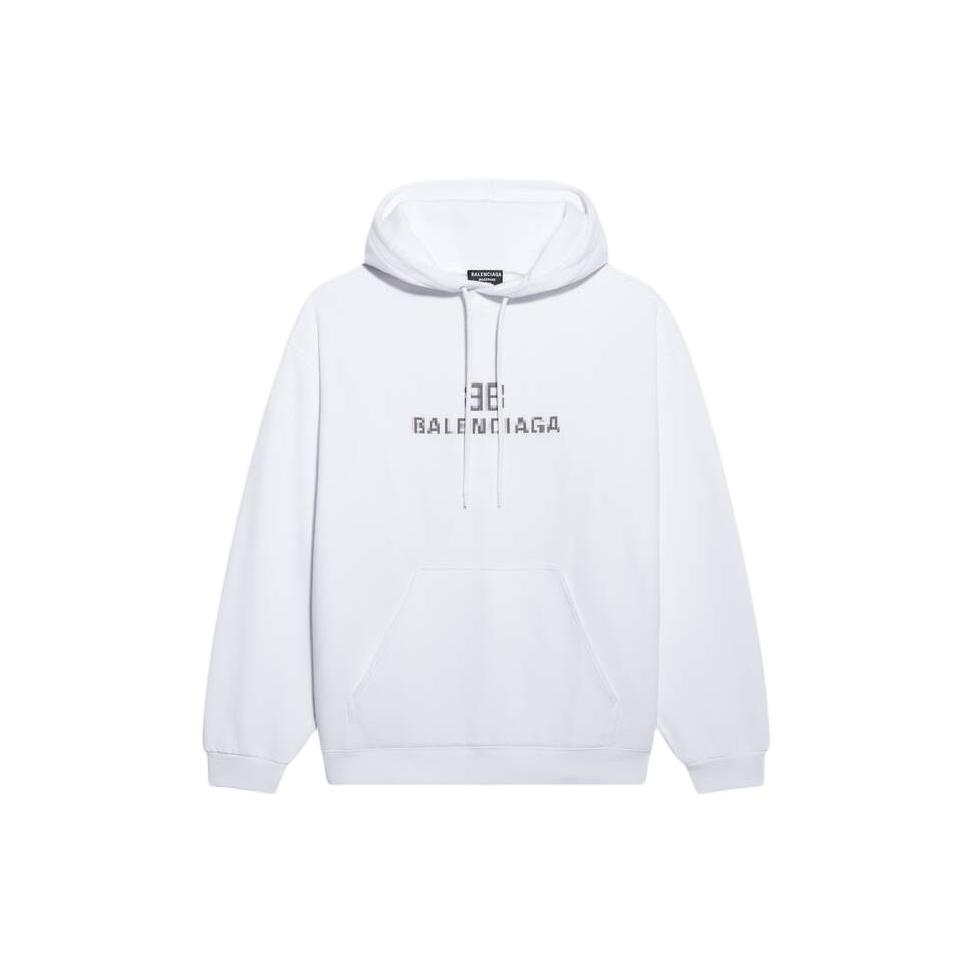 Balenciaga Women'ss Bb Pixel Medium Fit Hoodie 578135TKVI89040