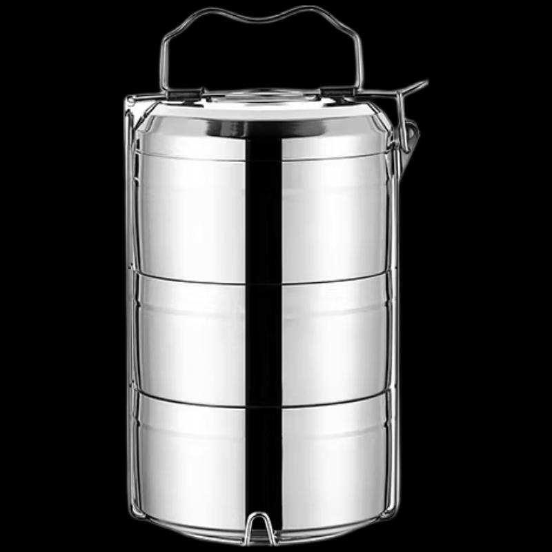 

304 Stainless Steel Multi-Layer Insulated Lunch Box