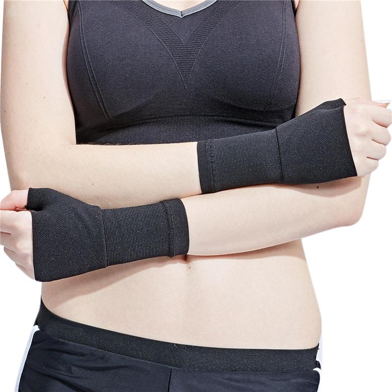 1Pc Fitness Gym Wrist Guard Arthritis Brace Sleeve Support Glove Breathable Elastic Palm Portable Hand Protector