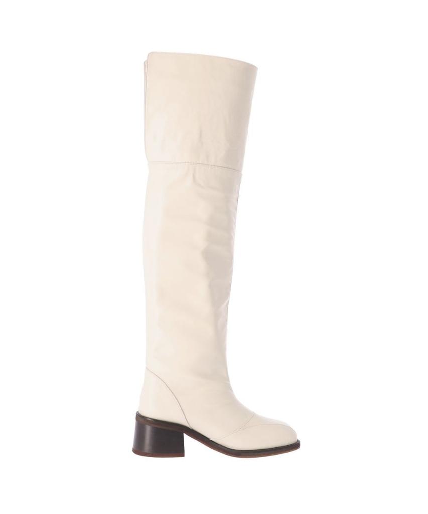 Nuosmiq Knee-High Boots (Ivory)