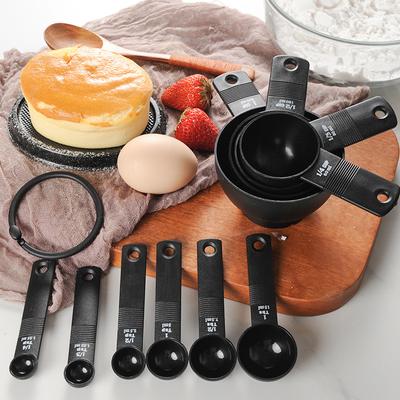 10 adet ölçekli ölçüm kaşığı çay kaşığı çok amaçlı kaşık kek pişirme un gıda ölçüm kabı ev mutfak pişirme araçları