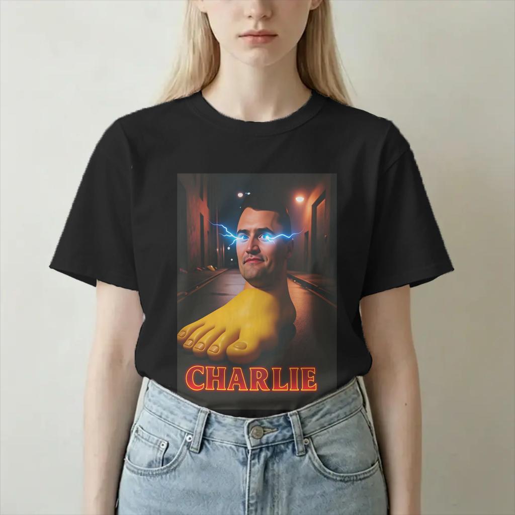 Charlie Kirk Rip For Unisex Unisex T Shirts Funny Meme Vintage Tees Short Sleeve Crew Neck Tshirt Pure Cotton Gift Idea Tops