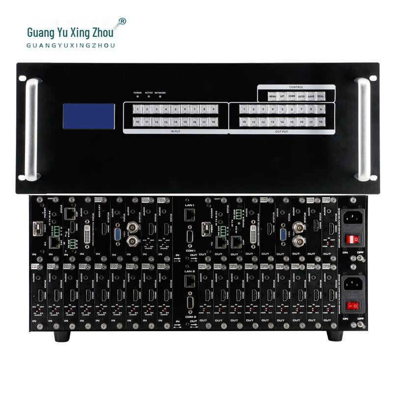 

Guangyu Xingzhou GY-COW1818 18x18 HD Video Hybrid Matrix Switcher