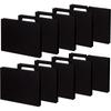 Kokuyo A4P-NEF30DX10 Individual File Folders, NEOS A4, 30mm, 3 Side Binding, 10 Books, Black