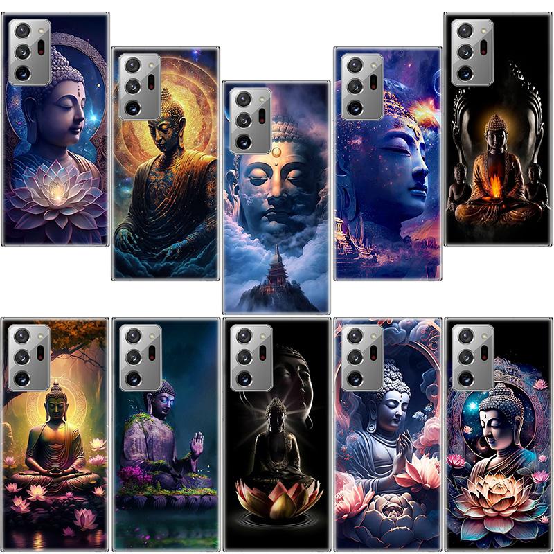 Buddhaya Dhama Phone Case For Samsung Galaxy S25 Edge S24 S23 FE S22 S26 Ultra S21 S20 S10 Plus Capa Soft