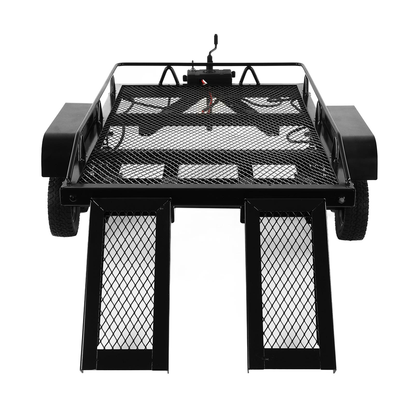 

110 RC причіп для автомобіля важкий металевий RC причіп для Traxxas для Axial SCX10 90046 90047 CC01 D90