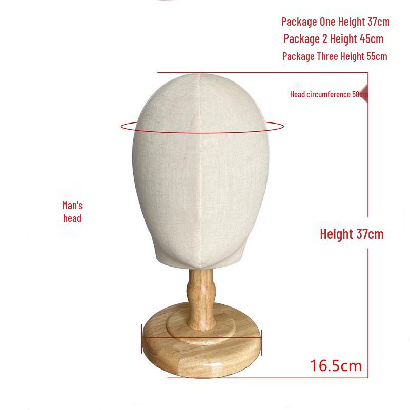 Hat and Wig Stand Model: Dummy Head Holder for Displaying Hats, Wigs, and Accessories