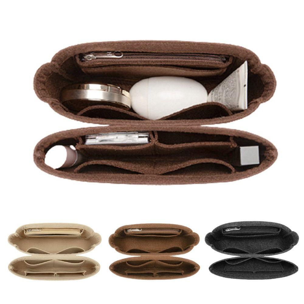 

Soft Organizer Pouch Handbag Insert Bag Inner Bag Felt Insert Bag Purse Liner