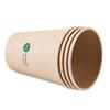 Deli Bamboo Fiber Disposable Paper Cups