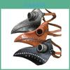 Máscara Steampunk Doutor Schnabel Látex Bico de Pássaro Acessório de Fantasia de Halloween Para Cosplay