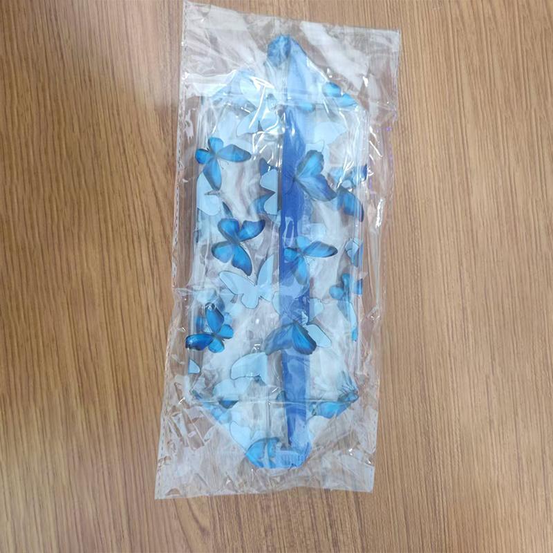 Şeffaf Şeffaf Plastik Pvc Seyahat Makyaj Çantası Kozmetik Tuvalet Malzemesi Fermuarlı Çanta Kılıf
