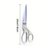 1/2pcs Professional Stainless Steel Tailor Scissors - Sharp Dressmaking Shears for Sewing and Crafting