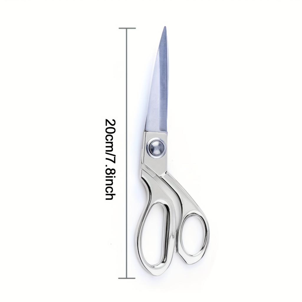 1/2pcs Professional Stainless Steel Tailor Scissors - Sharp Dressmaking Shears for Sewing and Crafting