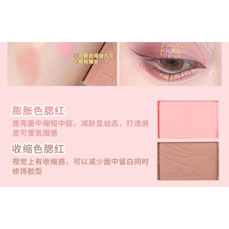 xixi - Sunlight Warm 7 Shades Eyeshadow Palette - Glacial Gleam