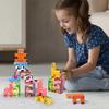 Wooden Animal Stacking Blocks For Kids Creative Balance Educational Toy