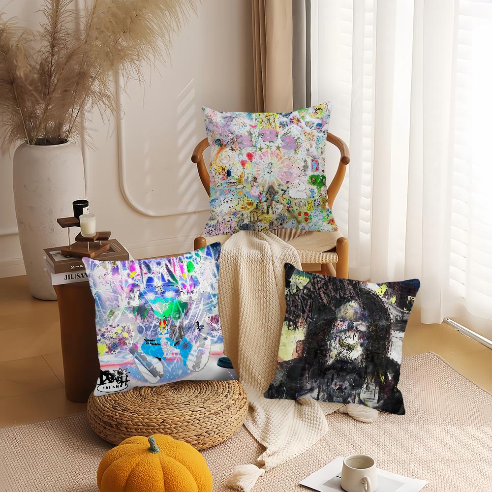 Singer B-Bladee Pillow Case Applicable Space For Guest Rooms Interiors Cars Office House Decoration