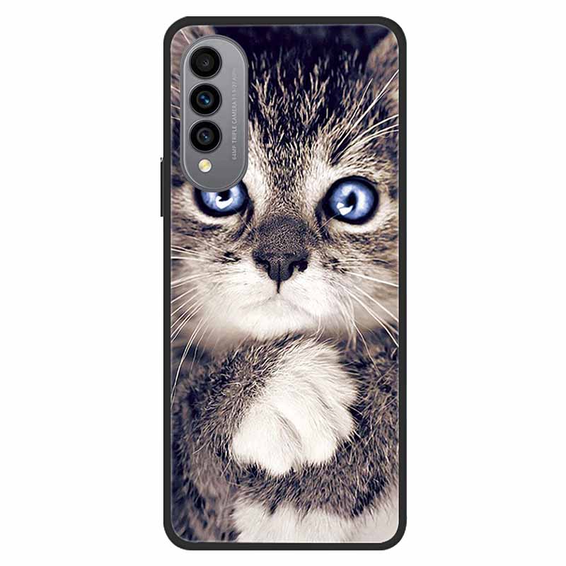 For WIKO T50 Case T 50 Soft silicone TPU Back Cover For Wiko T50 W-P861-01 W-P861-02 Phone Case WikoT50 Black Protective Painted