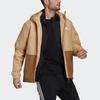 adidas Colorblock Hoodie Logo Sports Jacket Men’s Cardboard Yellow
