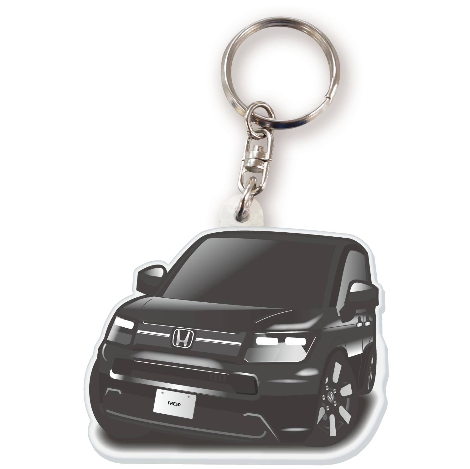 [GP Center] Car Acrylic Keychain Honda Licensed Product FREED (3rd чёрный