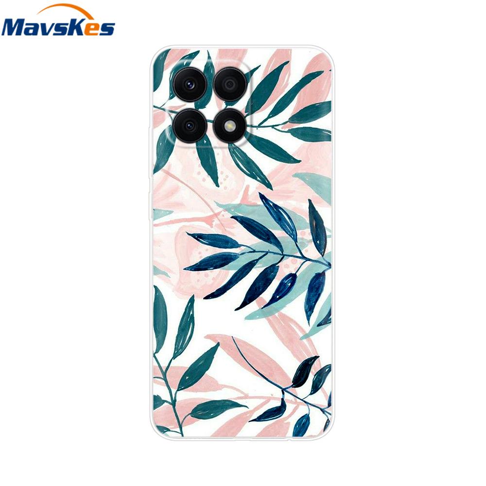 For Honor X8a 2023 Case 4G Funda Clear Soft Silicone TPU Phone Cover Case for Honor X8a Cover HonorX8a X 8a CRT-LX1 Bumper Coque