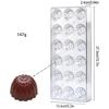 3D Polycarbonate Chocolate Molds Sphere Diamond Chocolate Bombs Bonbons Candy Bar Professional Confectionery Baking Pastry Tools