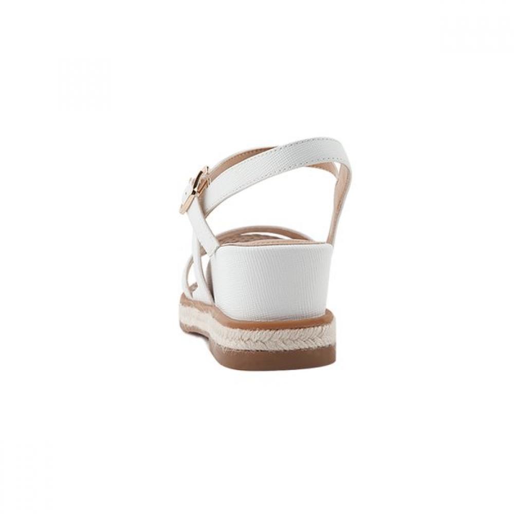 Misope Ivory Platform Sandals 6cm 011924713