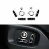 Fit For Range Rover Sport 14-22 Silver Seat Adjust Handle Button Cover Trim 8PCS