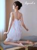 Sexy Lingerie Underwear Innerwear Babydoll Seductive Underwear Slip Half Slip One Piece Camisole Lace Negligee Nightwear Satin Cosplay Extreme Kinky