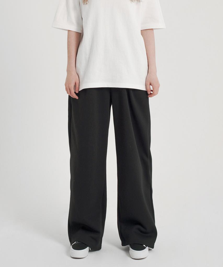 Baldebeullangko Wide One-Pleat Training Long Pants