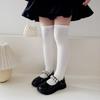 Stylish Children's Knee High Socks Soft and Breathable Above Knee Stockings Solid Non Slip Thickened Bottom Warm Socks