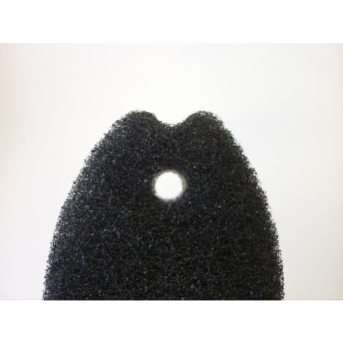 Myrna Fish Sponge Hard Black