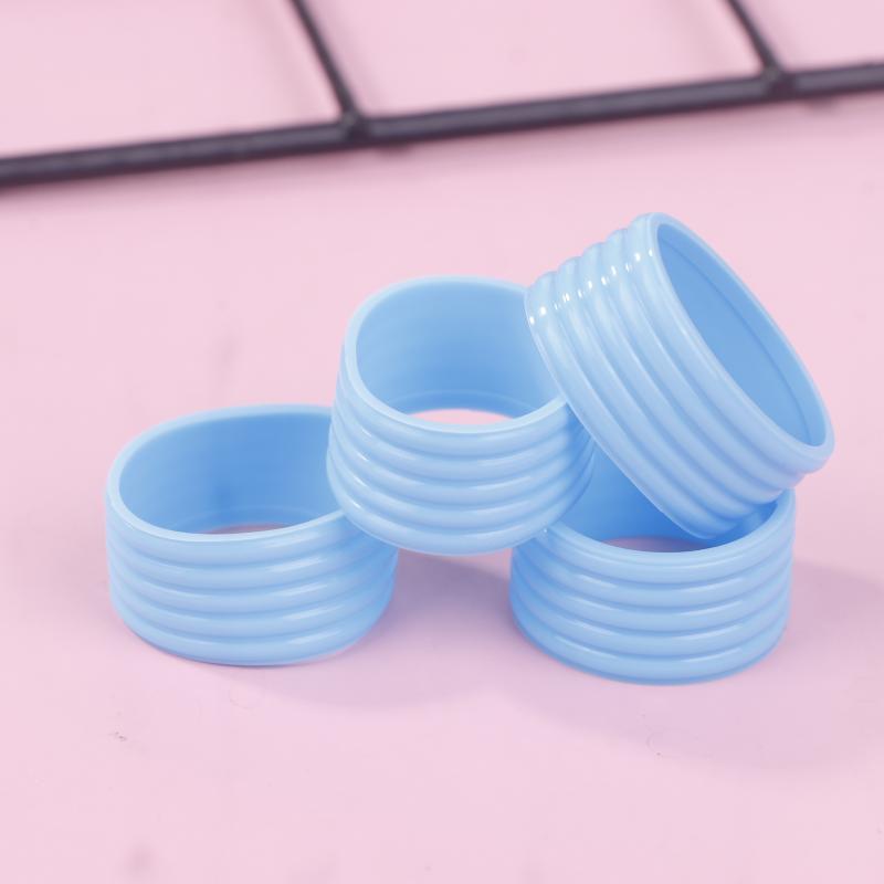 4-Qty Pack Tennis Racquet Silicone Handle Rings, Sweat-guard, Maximized Comfort, Tennis Gear Essential