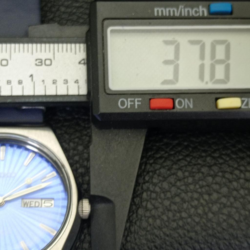 SEIKO AUTOMATIC 6309A JAPAN MENS VINTAGE BLUE COLOR DIAL WATCH a701506-5 R206b-a701506