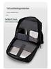 Cross-Border Business Laptop Backpack for Students - Simple, Solid Color Design