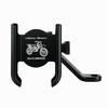 Support de pince de téléphone réglable en alliage d'aluminium pour motos et vélos électriques Assurant la stabilité et une communication claire