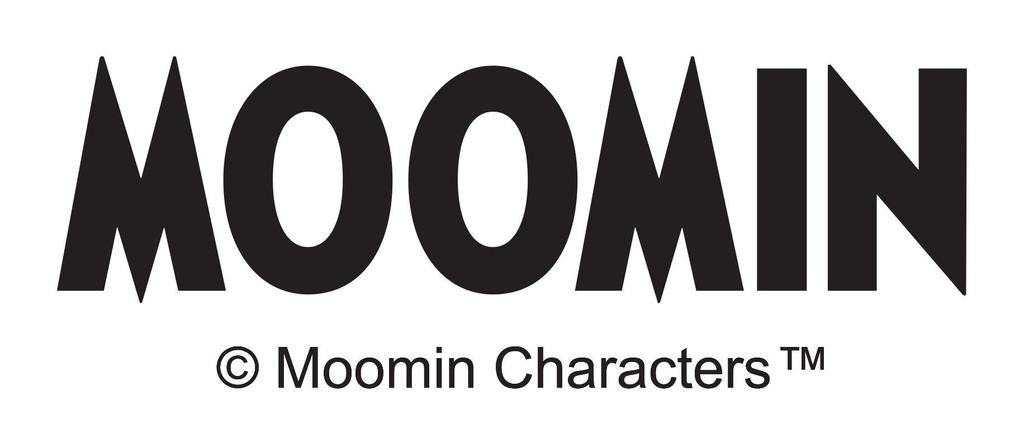 RHYTHM Wall Clock Nyoronyoro Italian Ceramic Frame Route Limited Model ZC971MT03 13x3.5cm Moomin/Zaccarella