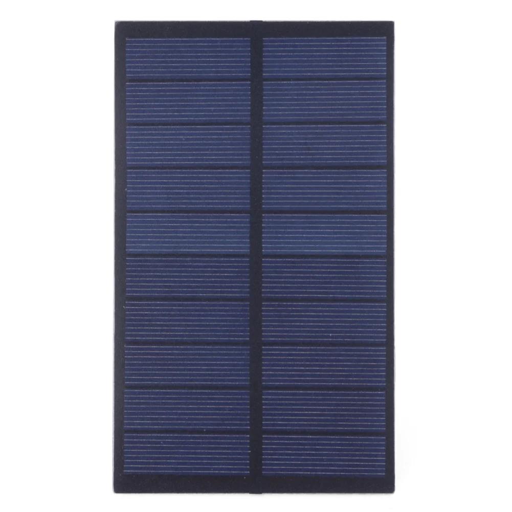 3/5W 5/12V Small Solar Cell with Cable Solar Panel DIY Polysilicon Solar Epoxy Cell Charger for 9-12V Battery/Mobile Phone