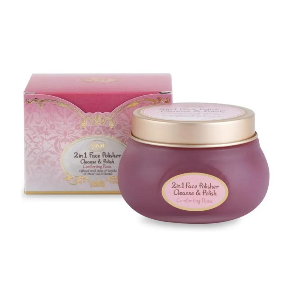 

Sabon 2-in-1 Jelly Face Polisher Scrub Comforting Rose 125ml, 1 piece
