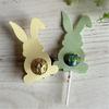 Easters Rabbits Cutting Dies Embossing Stencils Cuts Stencils Metal Die Cuts for Scrapbooking Card Scrapbook Decoration