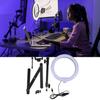 10inch LED Selfie Ring Lights Led Photography Light Lamp with Phone Stand Photo Lamp Ringlight For Youtube Video Live Fill Lamps