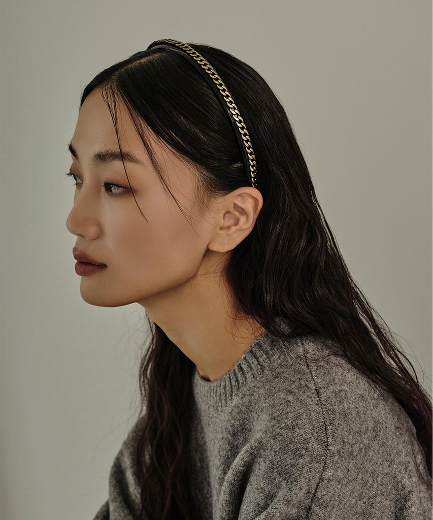 Mishuu Somuch Chain Hairband_2Color