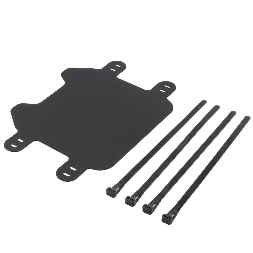 Black Front Number Plate For Sur-Ron Light Bee X Segway X260 Off-Road Dirt Bike